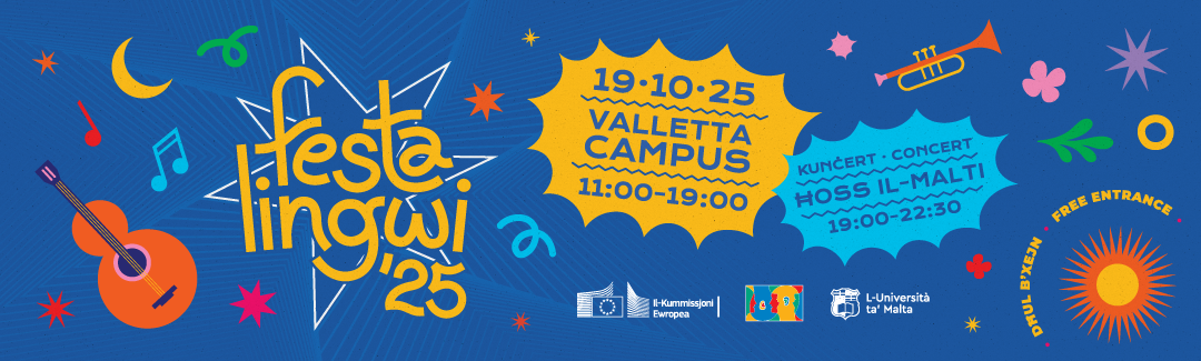 festalingwi2025, 19-10-2025, Valletta Campus 11:00 - 19:00, Concert Kuncert 19:00 - 22:30