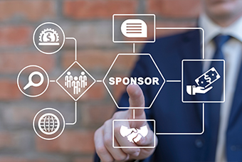 tile showing sponsors for conference