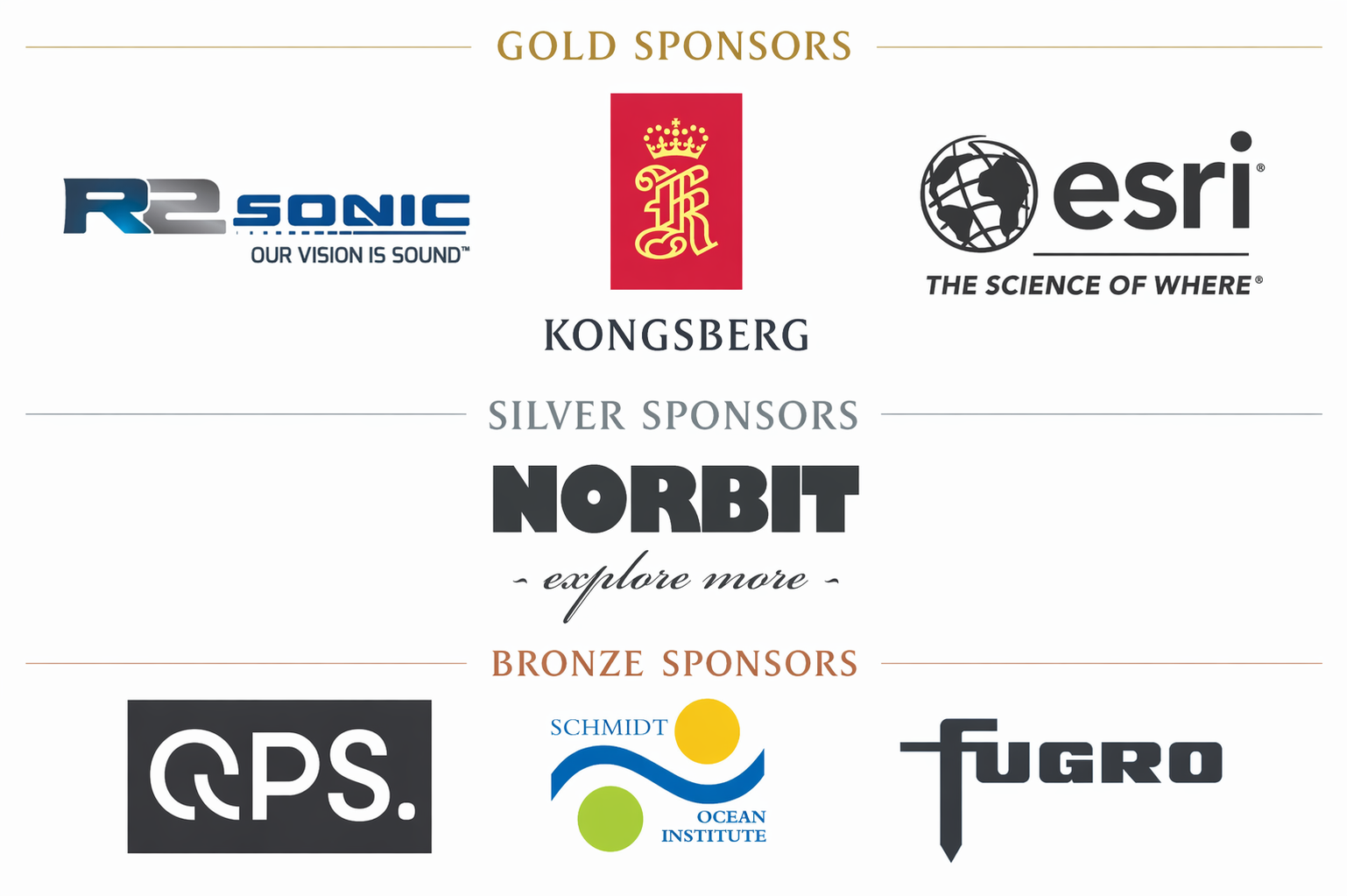 photo of sponsors