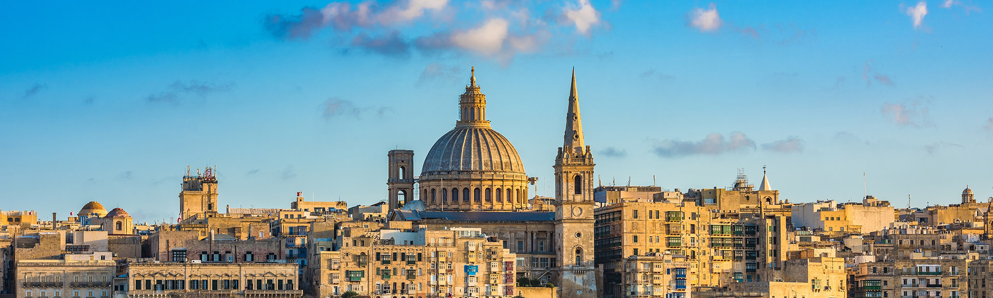 A view of Valletta